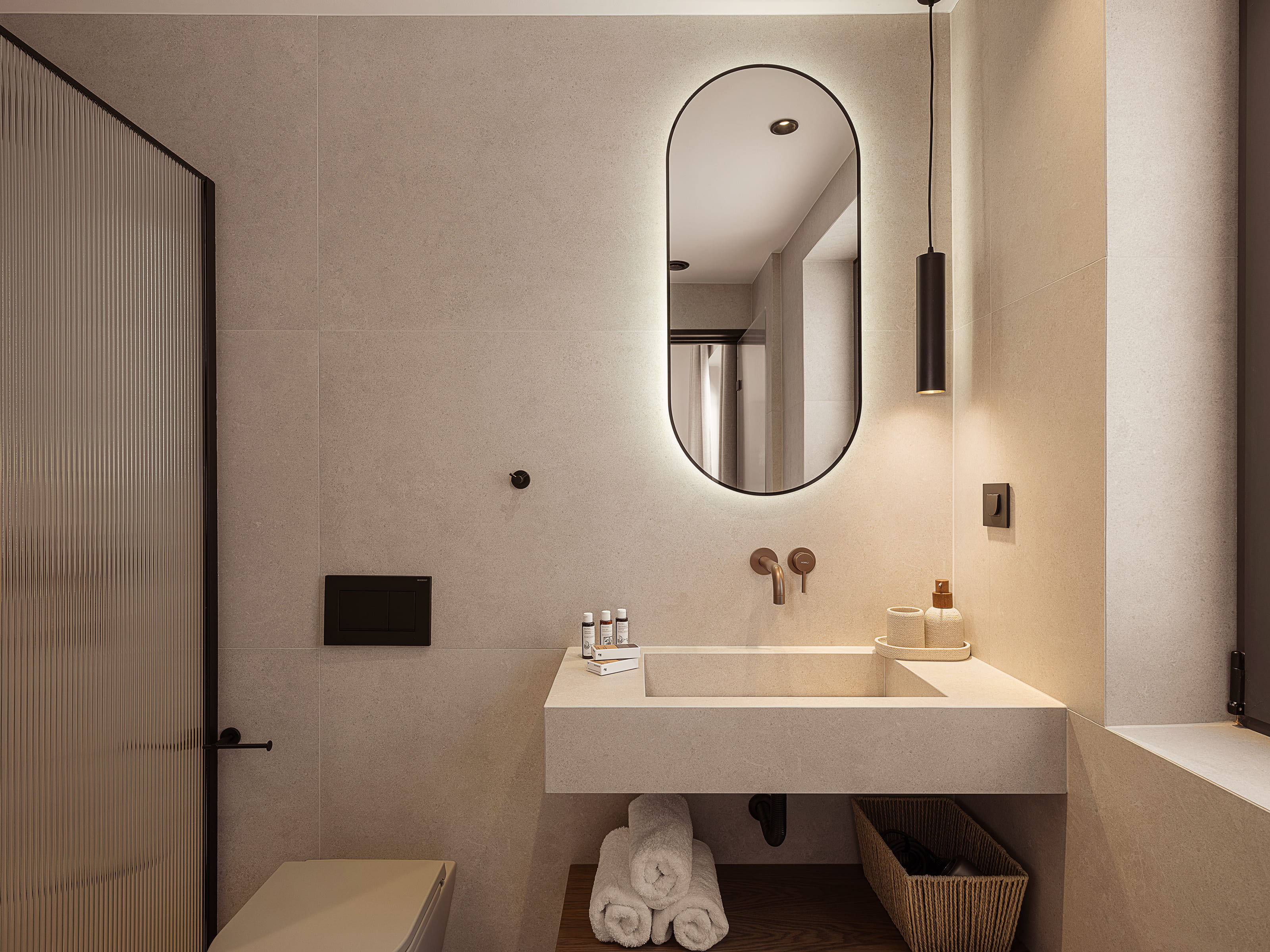 Pool view room styling